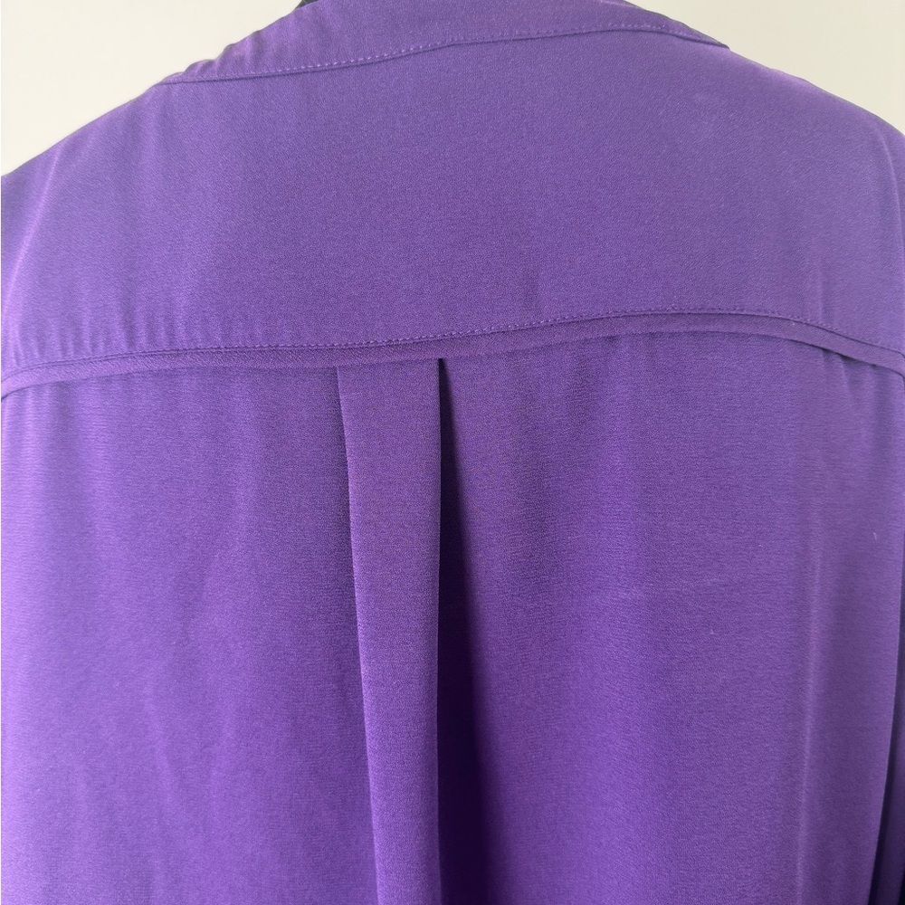 Liz Claiborne stunning violet dress women’s 14 - Picture 11 of 12